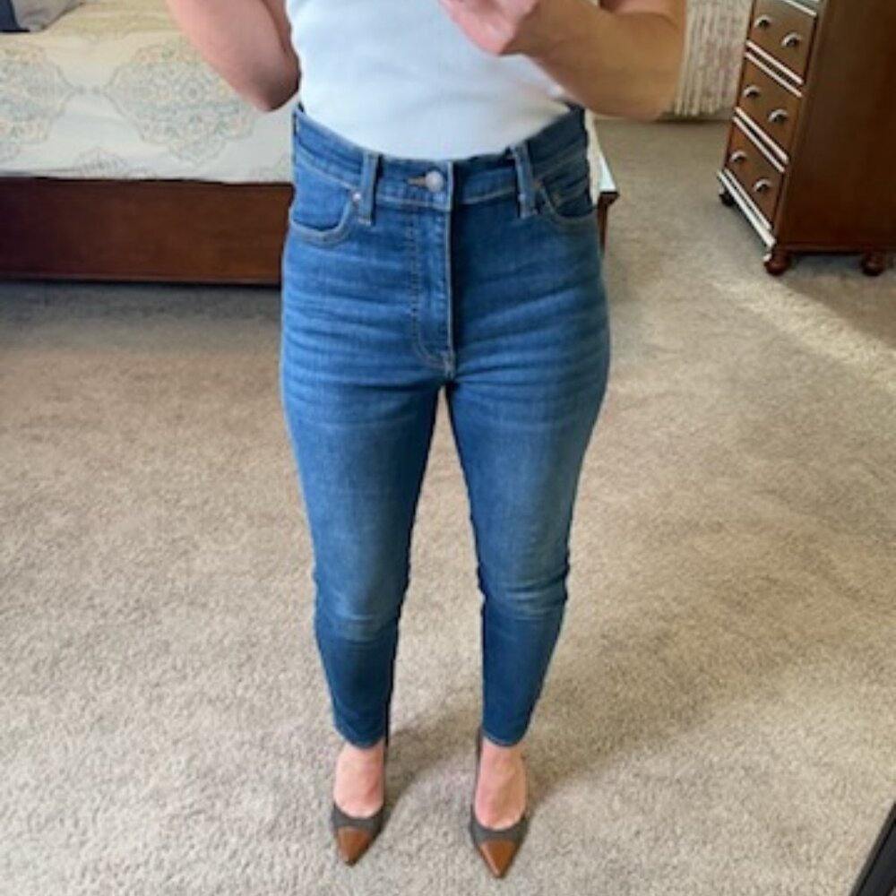 Lucky Jeans Uni Fit High-Rise Ankle Skinny, Size 4